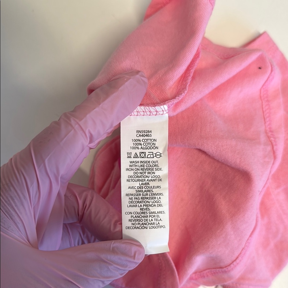 The Children's Place Pink Short Sleeve Tee Best Sis Ever - Picture 4 of 4